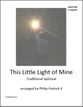 This Little Light of Mine SATB choral sheet music cover